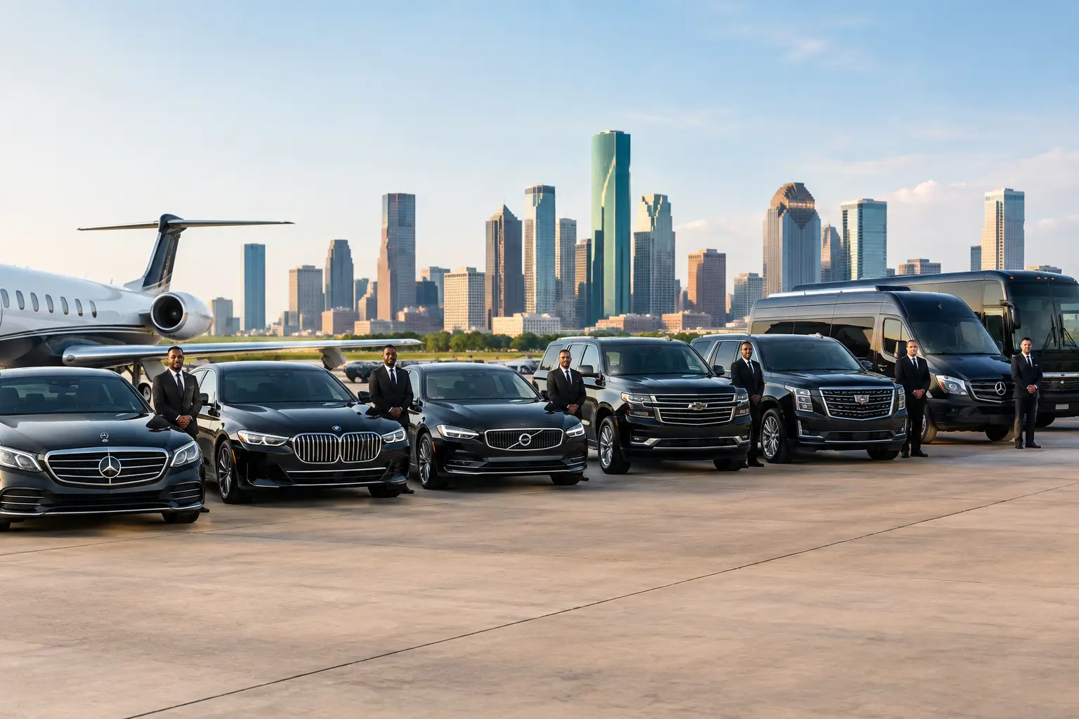 Group Airport Transfers for Houston Travelers